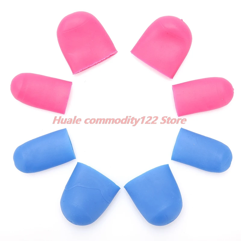 

New 2PCS Finger Toe Protector Silicone Gel Cover Cap Pain Relief Preventing Blisters Corns Nail Tools Foot Care Toe Separators