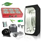 Супер бутон 80x80x160 см расти палатку Apollo6 полный спектр светодиодный Grow светильник 4 