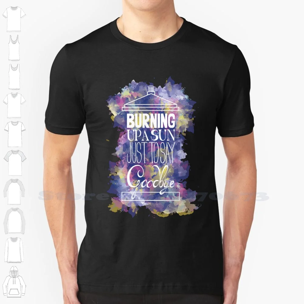 

Забавная женская футболка со сжиганием солнца, просто Попрощайтесь со смешными персонажами, которая Роза, Тайлер, Дэвид, Теннант, Билли, пип...