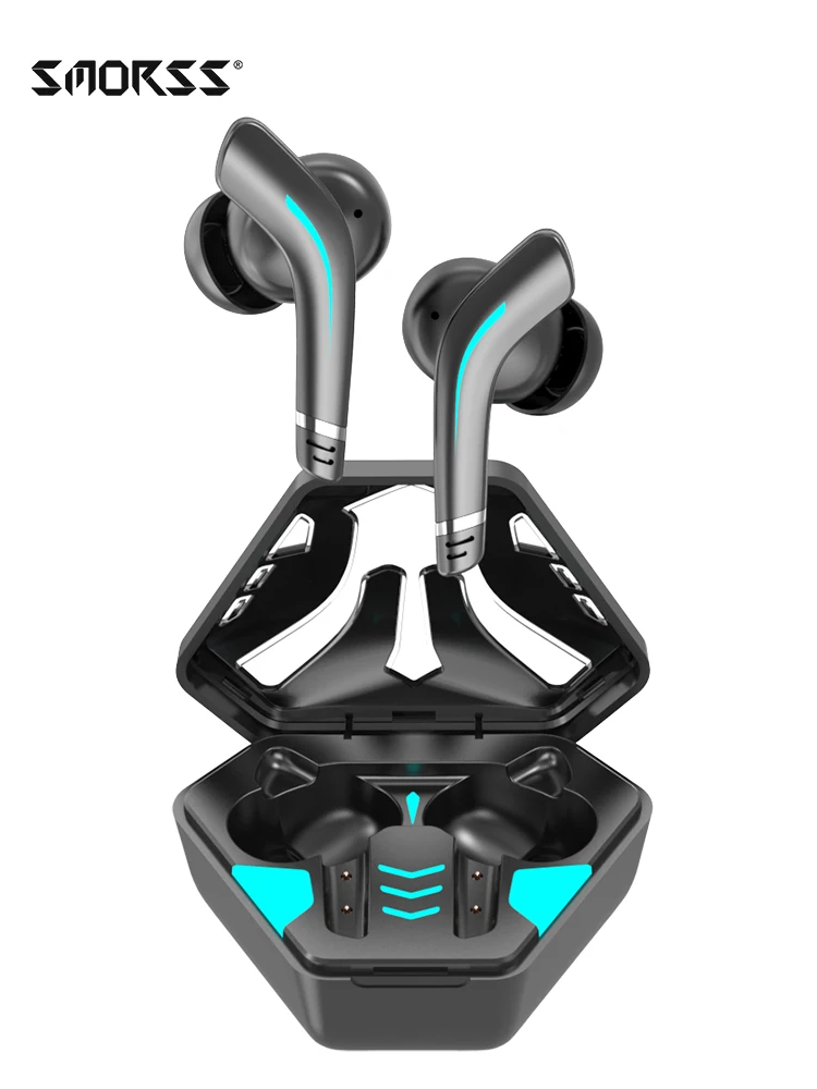 

OriginalSmorss G28 FORTws WirelessHeadset Bluetooth Gamingheadphone Stereo Control Low Latency Subwoofer Earphon With Microphone