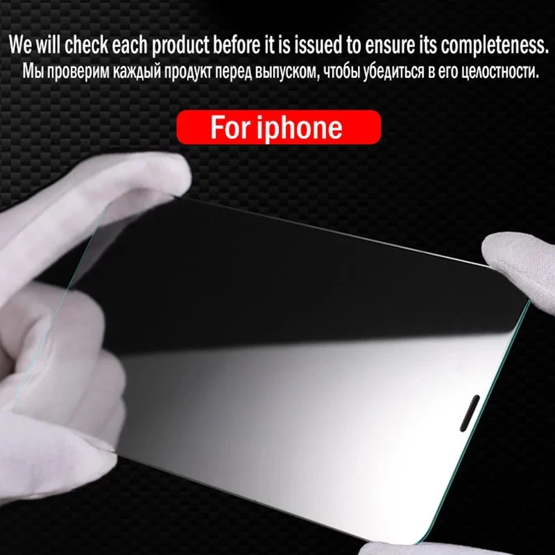 Защитное стекло с полным покрытием для iPhone 12 mini 11 Pro Max пленка из закаленного