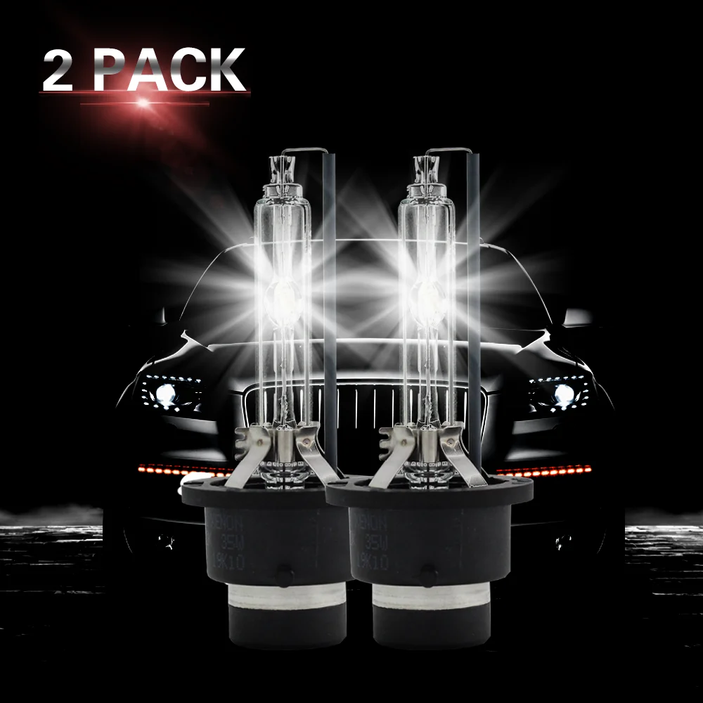

1 Set D4S D4R HID 12V 42V 35W 4300K 5000K 6000K Xenon Replacement Bulbs for 66440 Xenarc 42402 XenEco 0981-20024 9098120024
