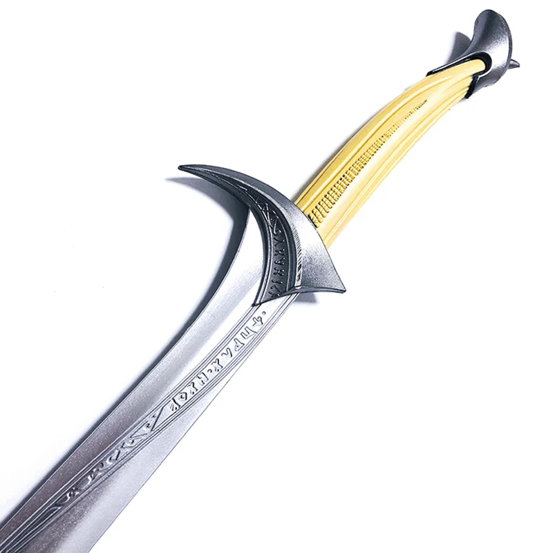 

1:1 Halloween Role-playing Simulation Sword Movie Elf Sword 99cm Sword Outdoor Entertainment Safety Pu Material Sword Toy