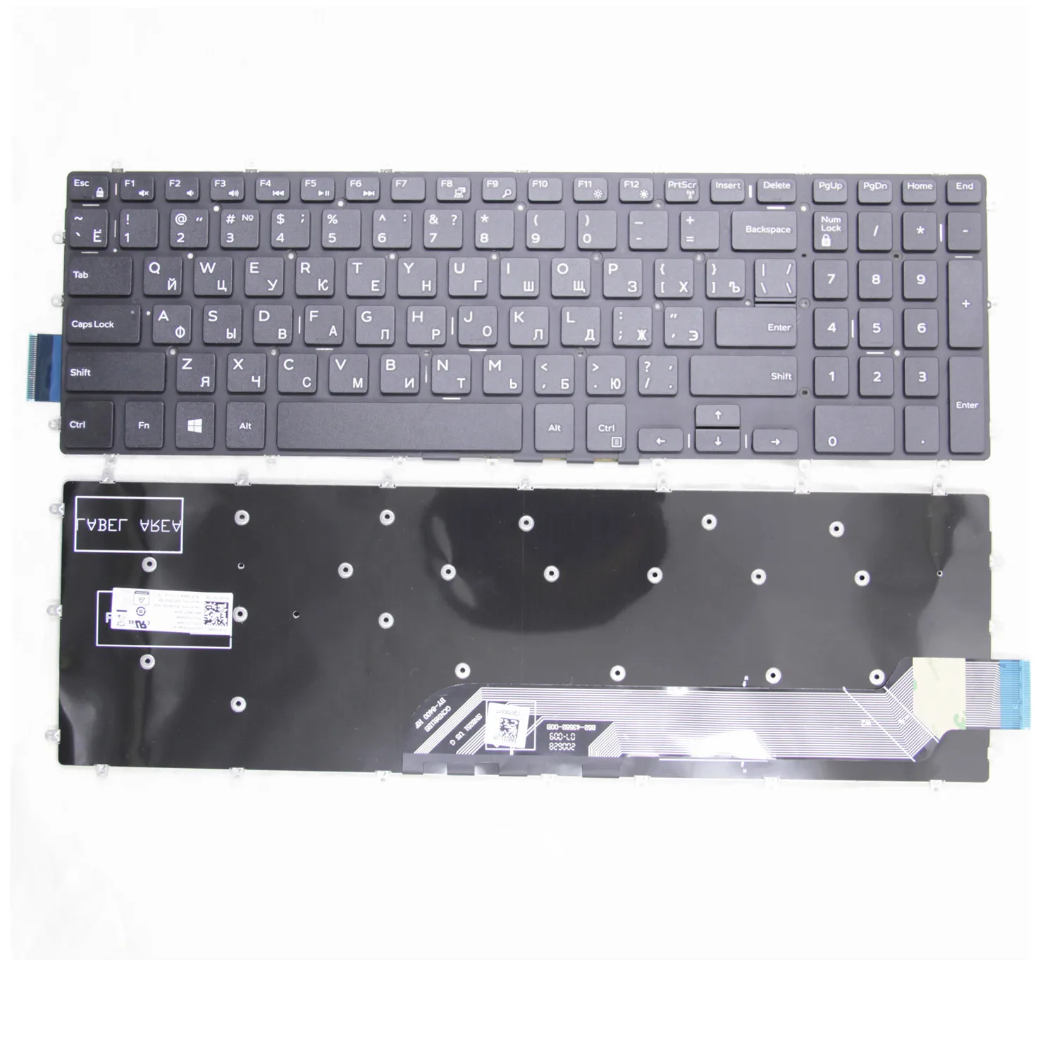 Новая Оригинальная Русская клавиатура для ноутбука Dell 5583 3572 3578 7577 G5 5590 5587 G7 7790 7580
