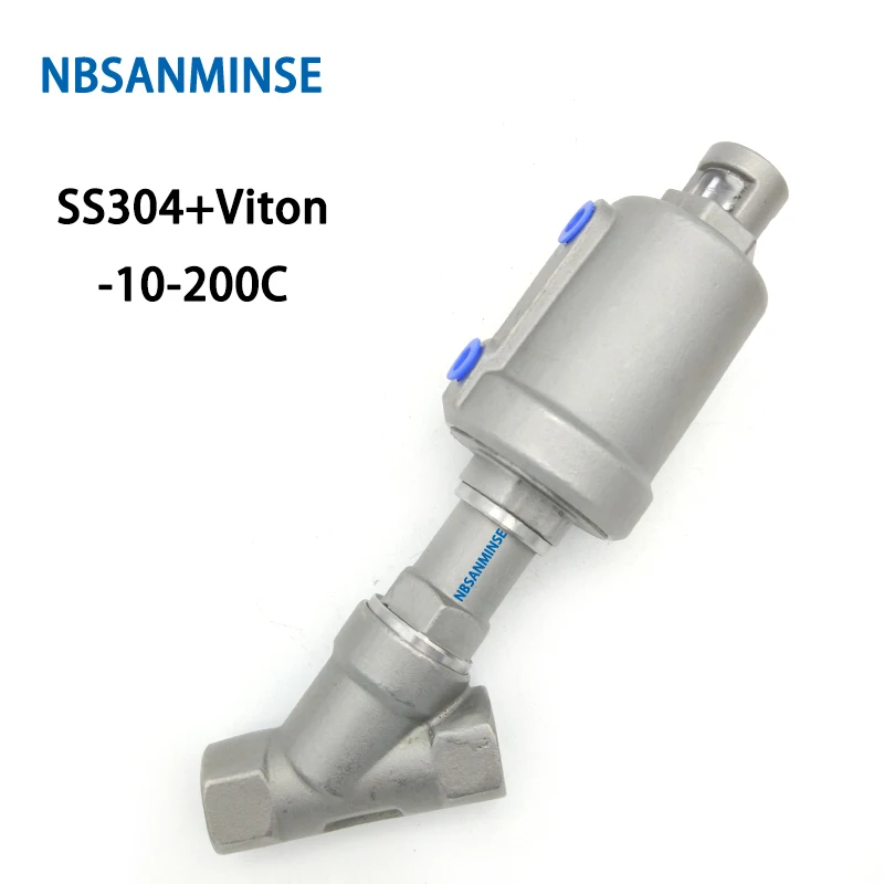 JDF100S0NC V 3/8 высокотемпературный водяной паровой SS клапан пневматический угловой с