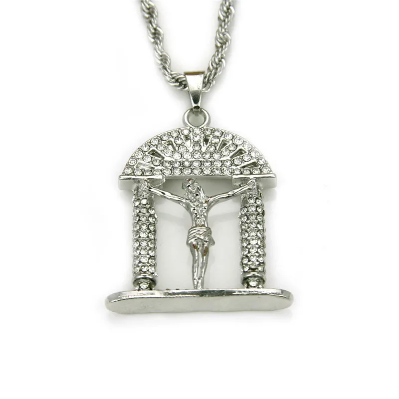 Модный подарок в стиле хип-хоп христианское религиозное ювелирное ожерелье с
