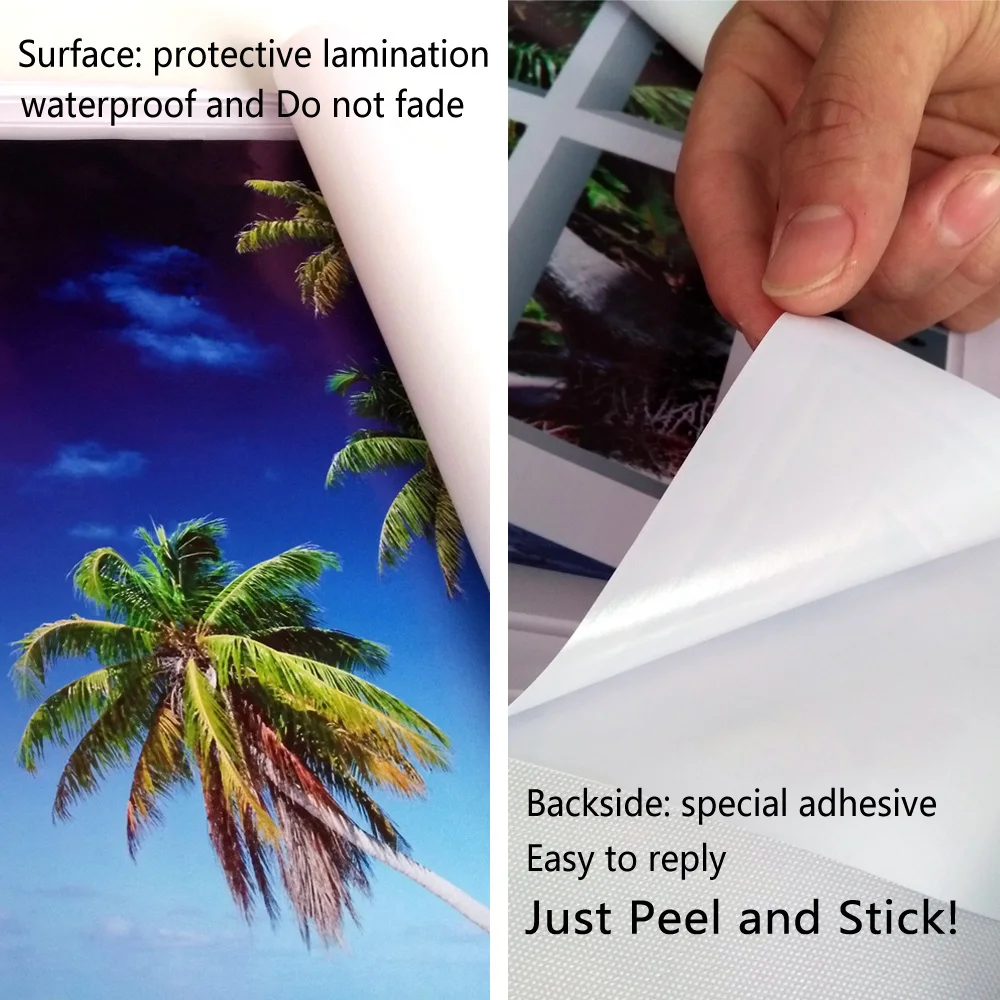 Настенные фрески для бассейна горного озера настенные наклейки на окна обои