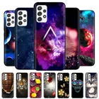 Чехол для Samsung A72, A725F, мягкий, силиконовый, противоударный, с изображением кота