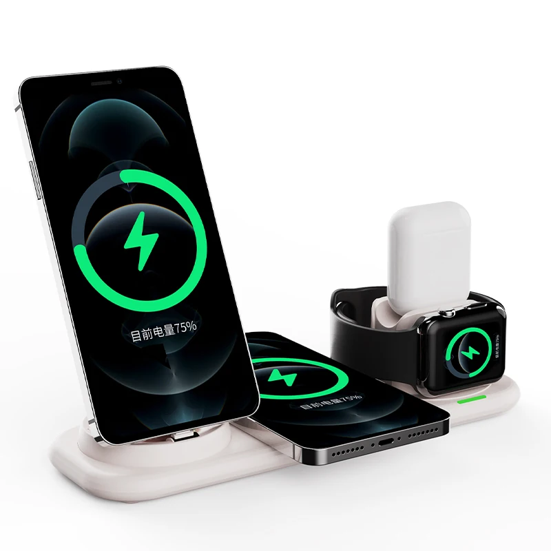 9 in 1 fast wireless charger 10w for iphone 12 11 pro chargers qi fast wireless charging for samsung xiaomi huawei apple watch free global shipping