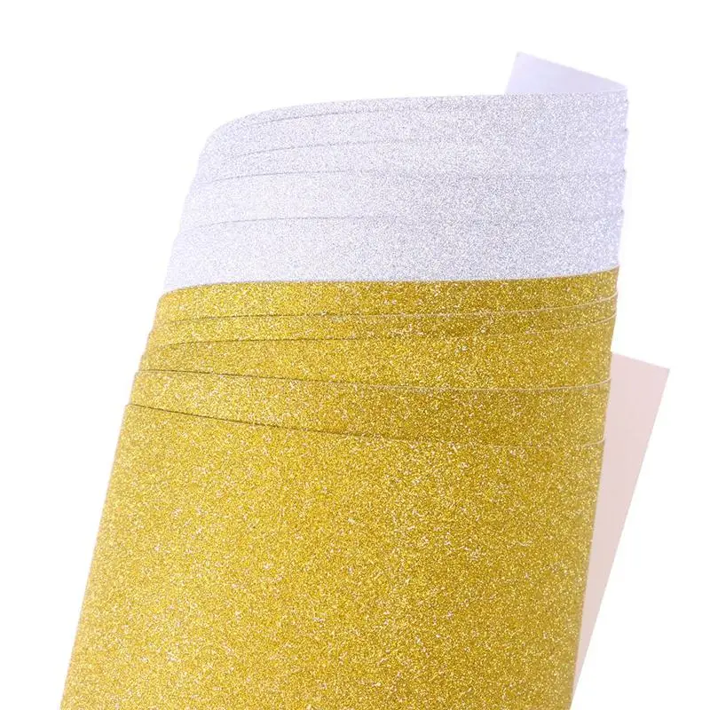 10 шт. A4 листов блеск картон карта рукоделие своими руками Материал сверкающие