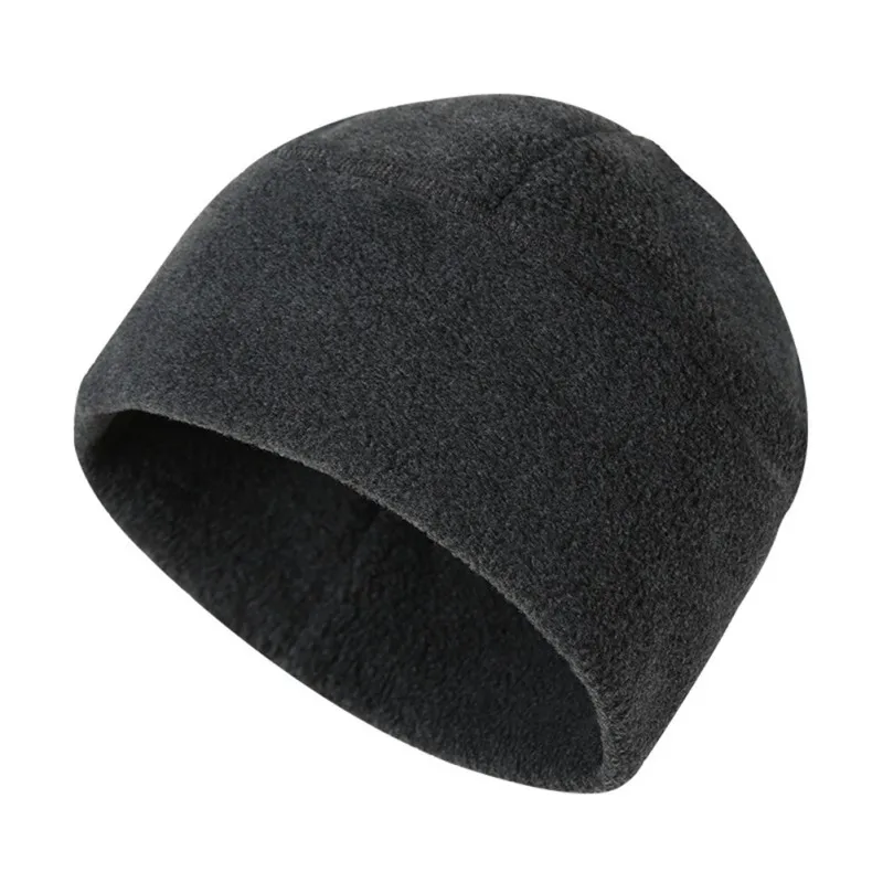 

Thicken Fleece Warm Beanie Unisex Winter Tactical Skullcap Outdoor Sports Skiing Running Cycling Windproof Hat