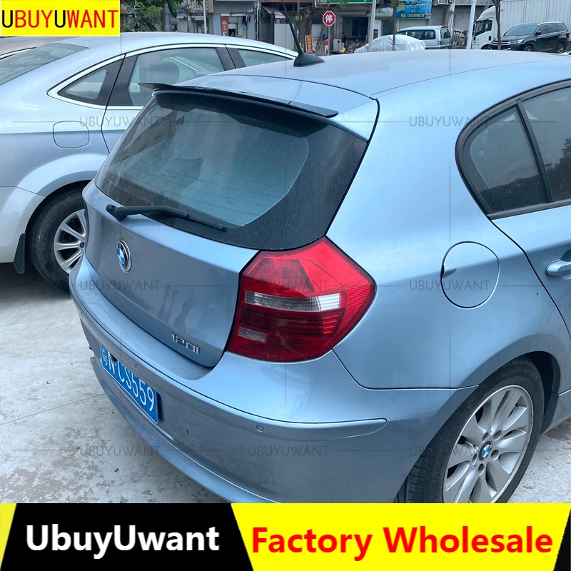 Задний спойлер на крышу для 2004 2011 BMW 1 серии E87 хэтчбека 120i 118i m135i 116i ABS