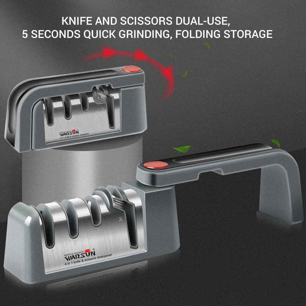 4 этап Ножи профессиональная точилка для Кухня точильный камень ножницы