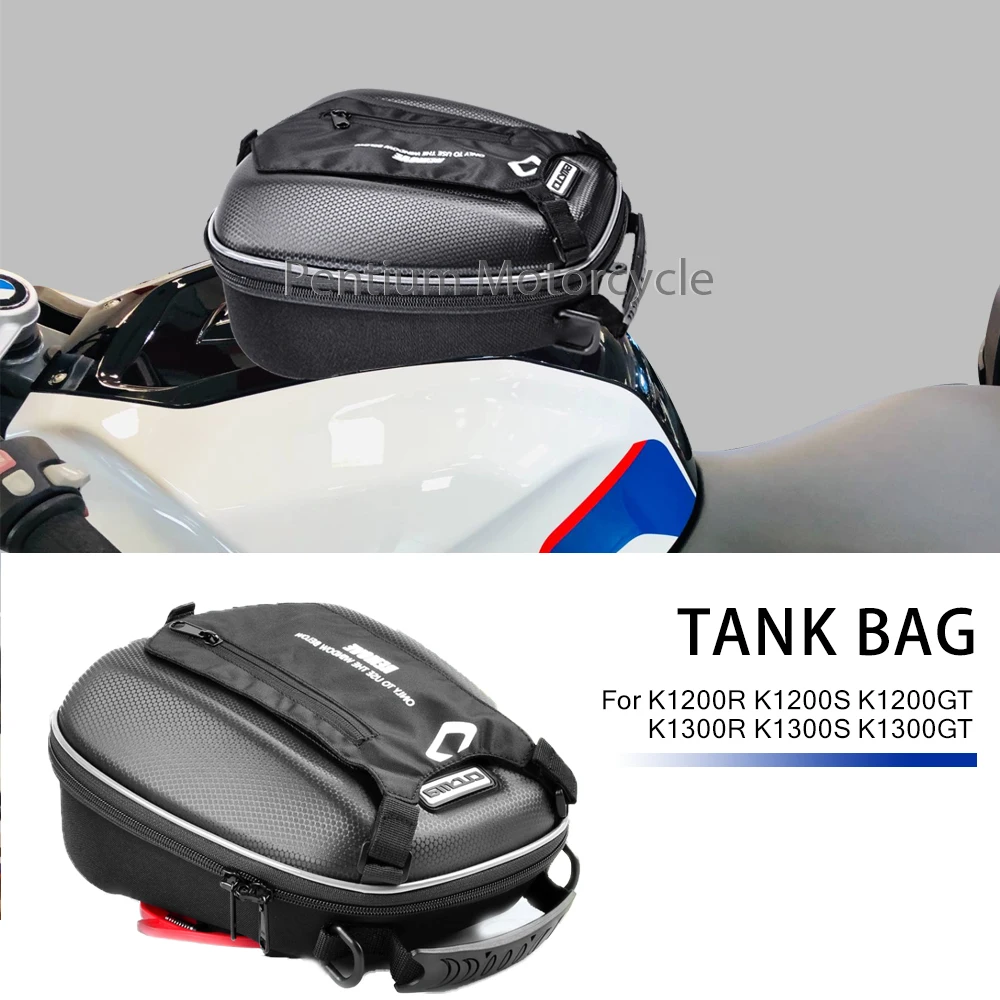 

Motorcycle Fuel Tank Bag Luggage For BMW K1200R K1200S K1200RS K1200GT K1300R K1300S K1300GT Navigation Racing Bags Tanklock