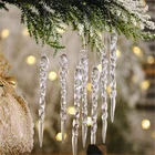 2022 Новогоднее и Рождественское украшение для дома, 13 см, подвеска для льда, украшение для рождественской елки, Рождественское украшение 2021