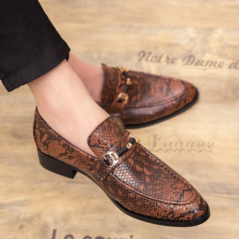 Мужская обувь Кожаные Туфли-оксфорды для улицы на заказ Кожаная дышащая в