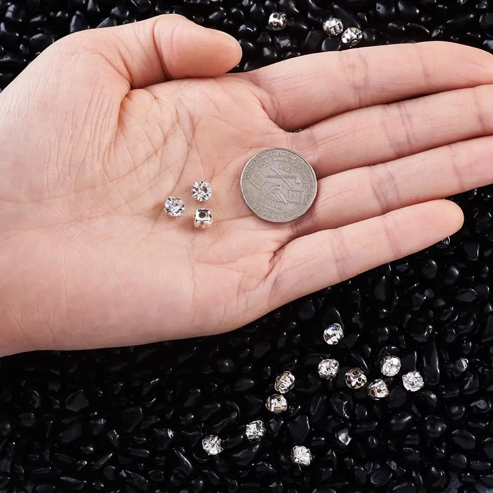 

20pc Sew on Rhinestone Findings Grade A Glass Rhinestone Square Shape For Garments Accessories Jewelry Making Elegant Beads