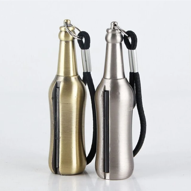 Цинковый сплав Постоянный матча нападающий кремневый поджигатель Портативный