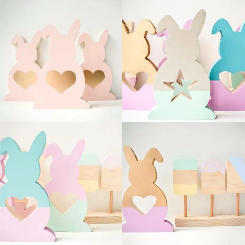 INS скандинавский стиль деревянные полые Звезды Любовь фотообои для детской