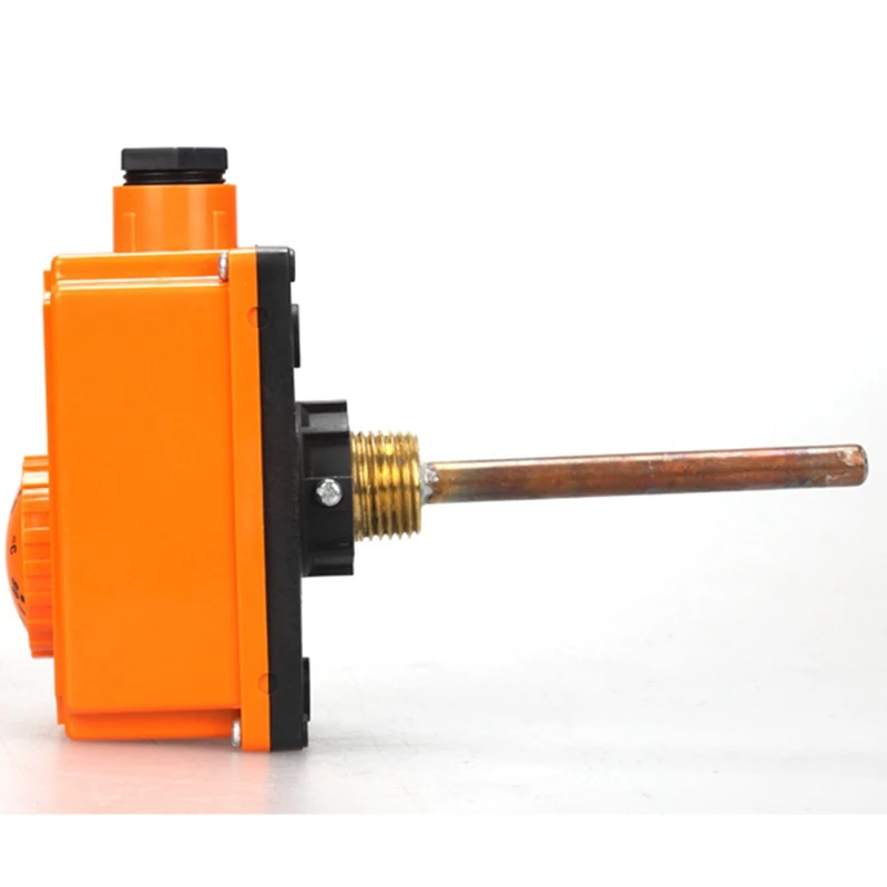 G1/2 Male Thread Hot Water Pipe Thermostat Temperature Controller 90 Celsius High Start Heating System Parts | Обустройство дома