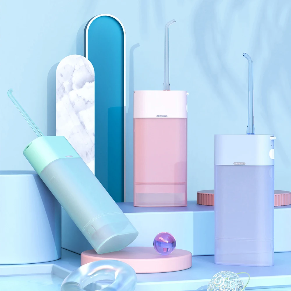

Portable Oral Irrigator S1 Usb Rechargeable Water Jet Dental Flosse Pull-Out Oral 130ml Water Tank Tooth Cleaner