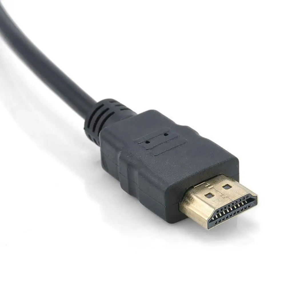 Мини HDMI мужчина к VGA Женский видео конвертер адаптер HD 1080P с аудио выходом для ПК DVD