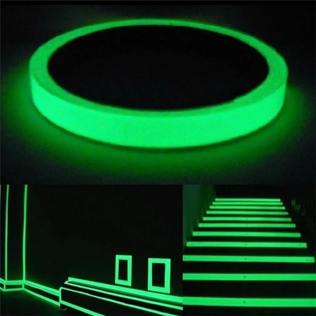 

High Quality Circular Tape Noctilucent Reusable Handmade Decor Tape Luminous Noctilucan Environmental Luminescent Tape