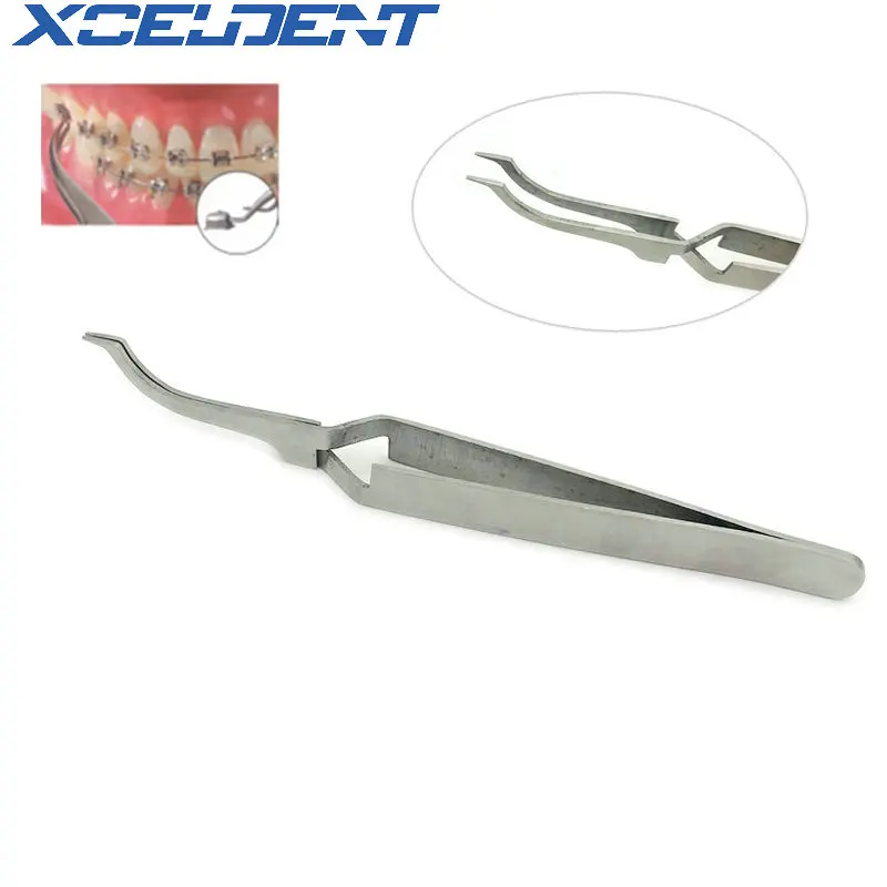 

1pcs Dental Orthodontic Bracket Buccal Tube Bonding Tweezer Holder Placer Instrument Dentist Tools