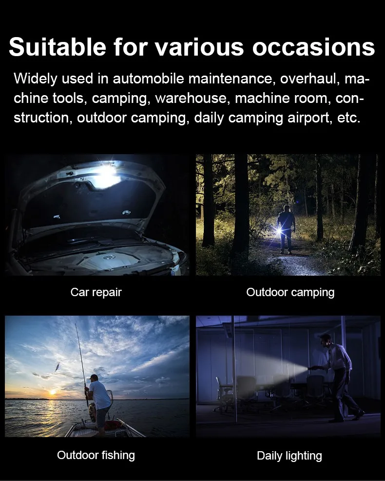 Светодиодный фонарик Supfire X5 портативный тактический фонарь XML T6 светодиодный