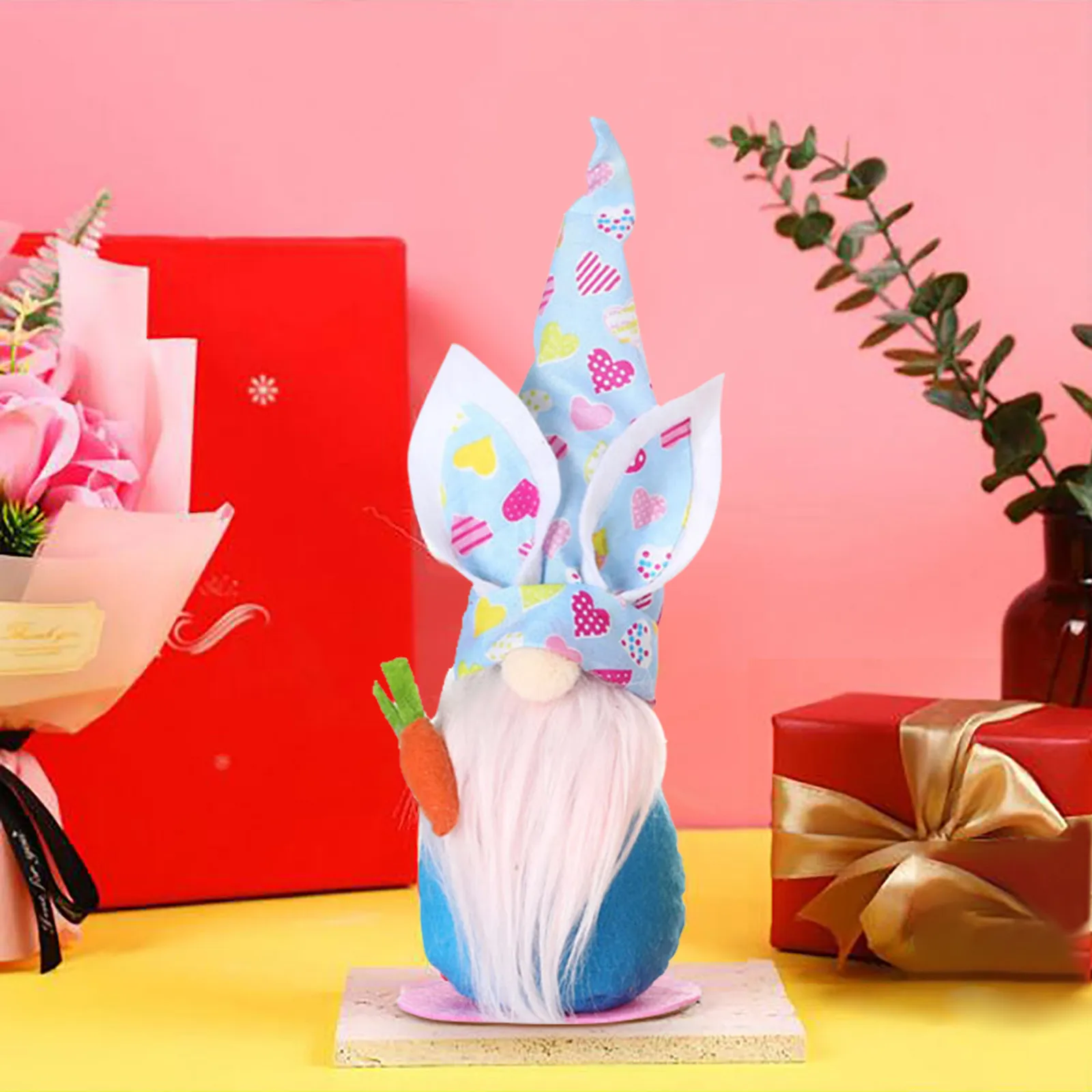 Пасхальный кролик украшение гнома Пасхальная безлицевая кукла пасхальные