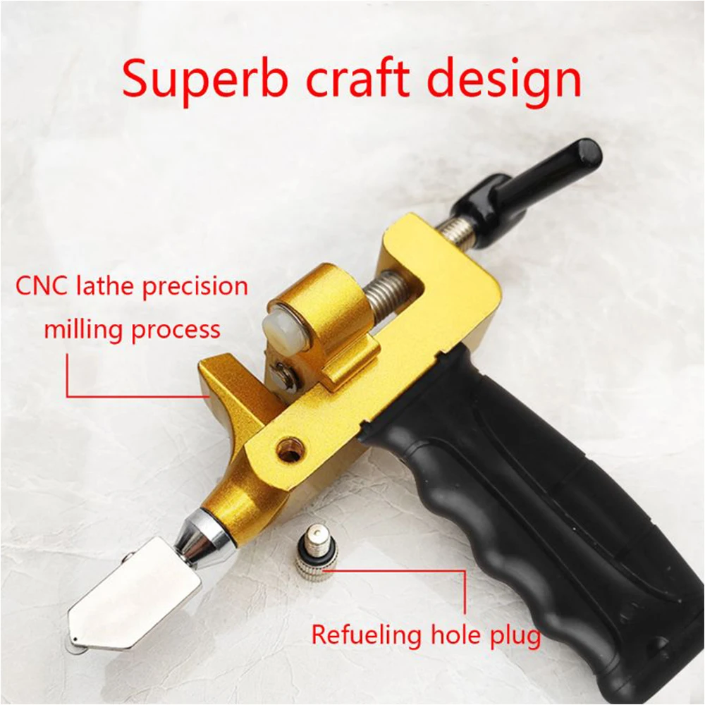 

Manual Tile Glass Cutter Professional Ceramic Cutting Machine Opener Easy Glide Multifunctional Diamond Glass Cutting Hand Tools