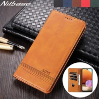 flip leather case for samsung galaxy s21fe ultra s20 s10 s9 s8 plus retro magnetic card galaxy s20 ultra wallet phone bag cover