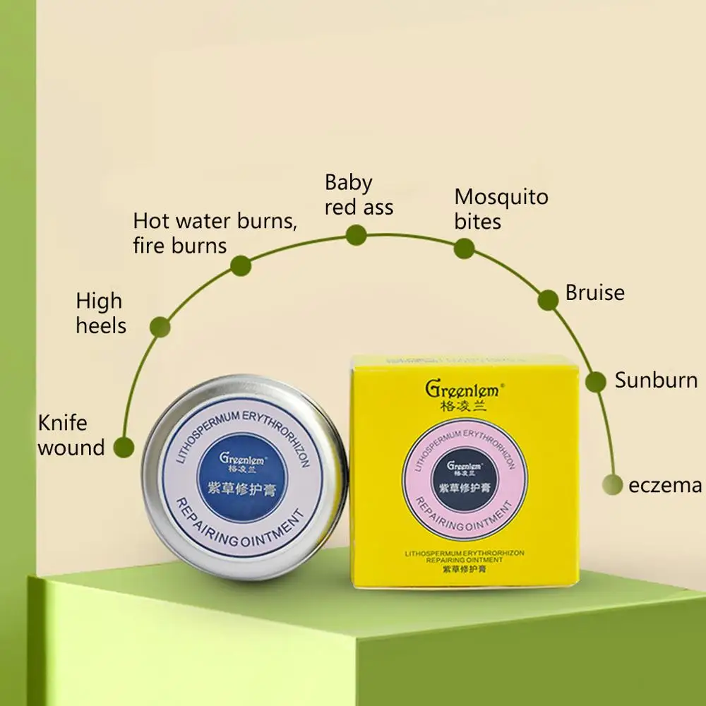 15g Natural Plant Insect Bite Relief Soothing Cream Travel Portable Anti-Mosquito Lithospermum Erythrorhizon Repairing Ointment | Красота и