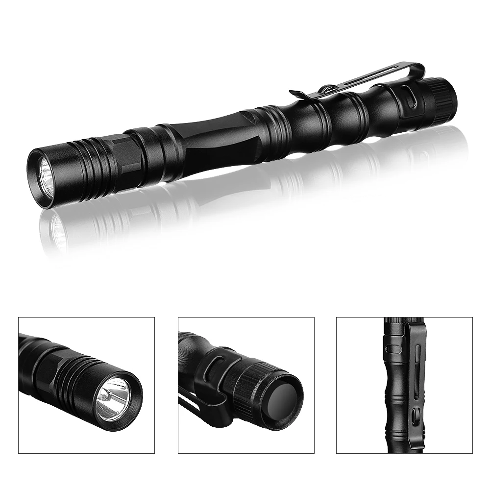 Мини XPE R3 Портативный вспышка светильник одиночный режим Светодиодная лампа в