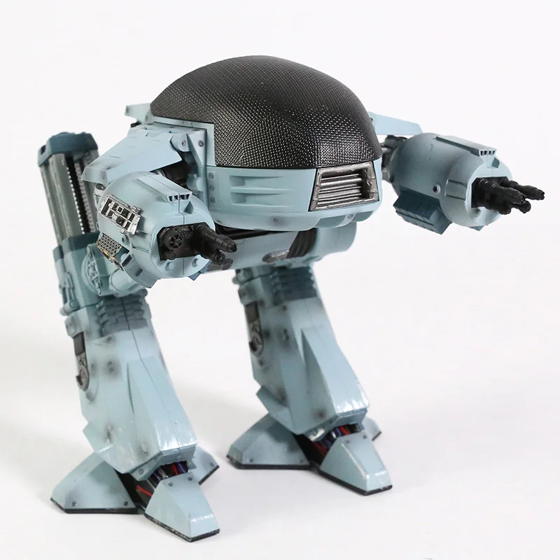 Hiya игрушки робокоп ED 209 со звуком ПВХ движущаяся фигурка Коллекционная модель