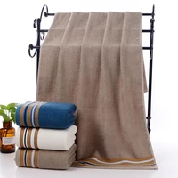 cotton beach towel absorbent adult solid color soft comfortable household bathroom face towels shower beach towel washcloth