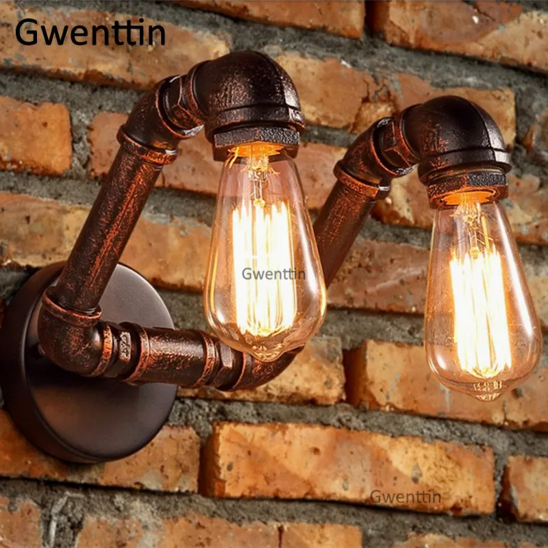 Винтажные Настенные светильники в виде стеклянной бутылки с черепом, настенные светильники, зеркальные светильники для спальни, промышленная лампа для домашнего декора, осветительные приборы - Цвет абажура: O