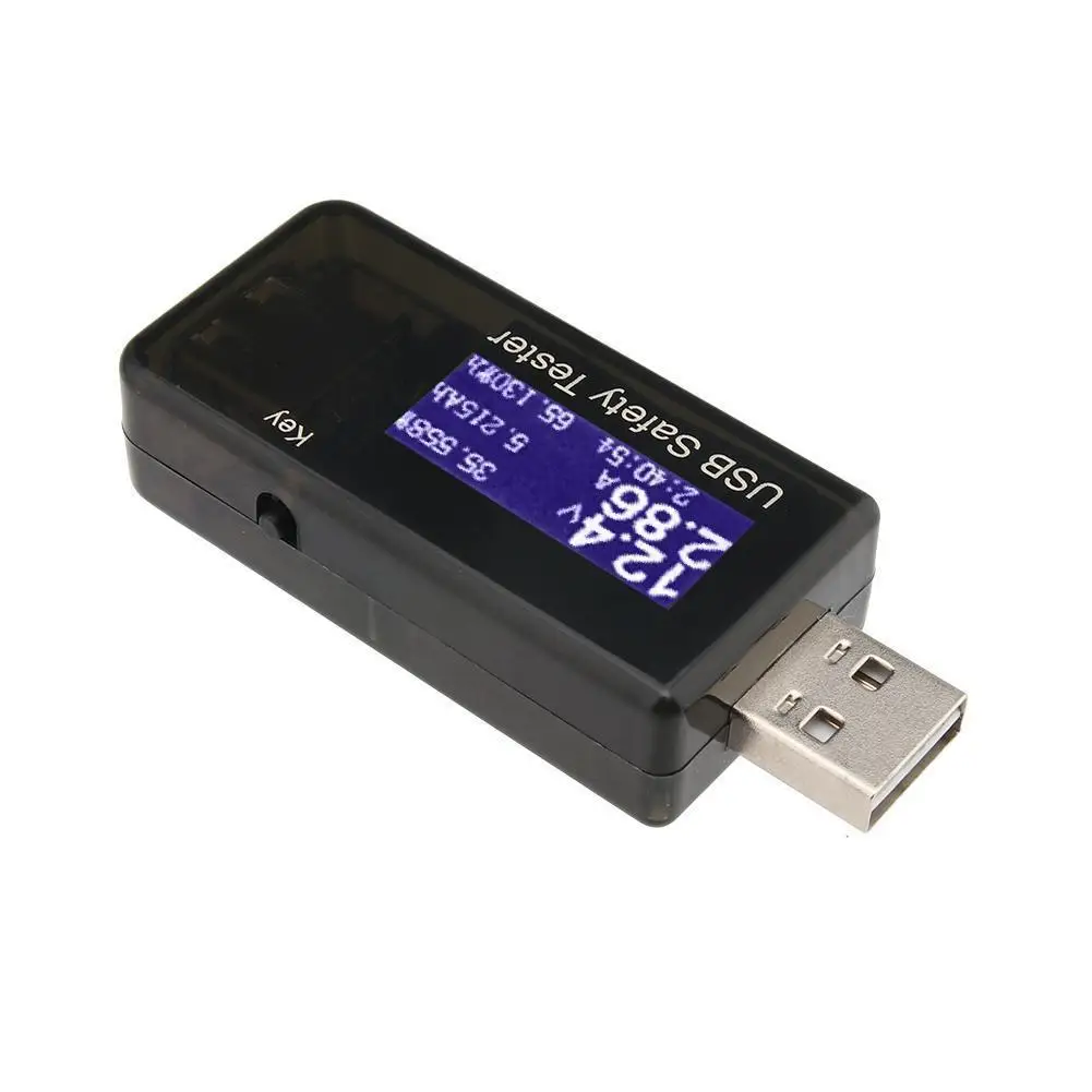 2016 Горячая ЖК-дисплей USB детектор Вольтметр Амперметр мощность Тестер измеритель