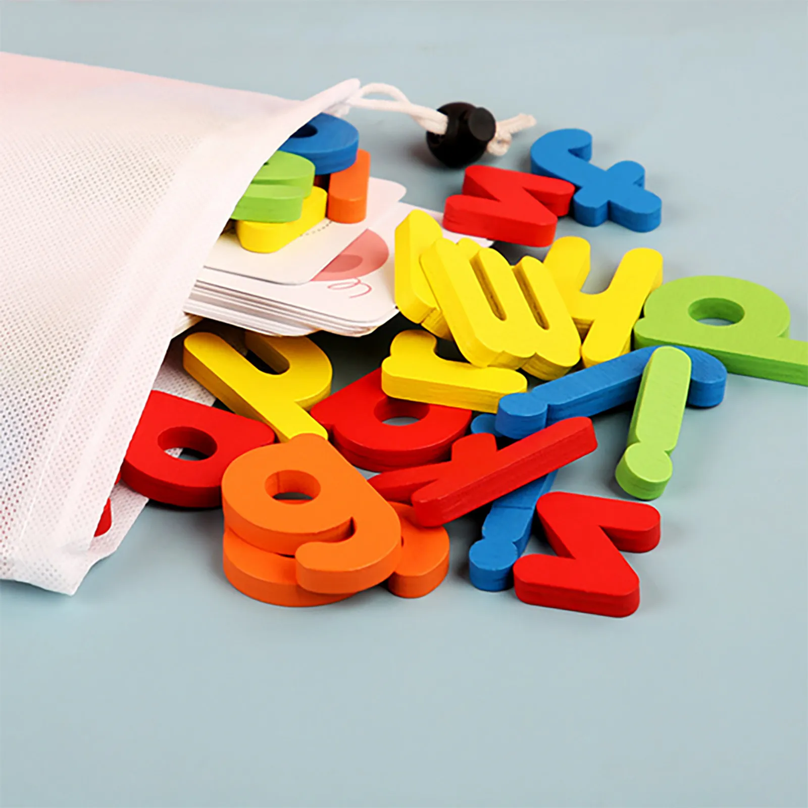 

2021 Baby Children's Wooden Toys Multi-Color Wooden Puzzle Puzzle Word Puzzle Develops Brain-Boosting Attention Toys