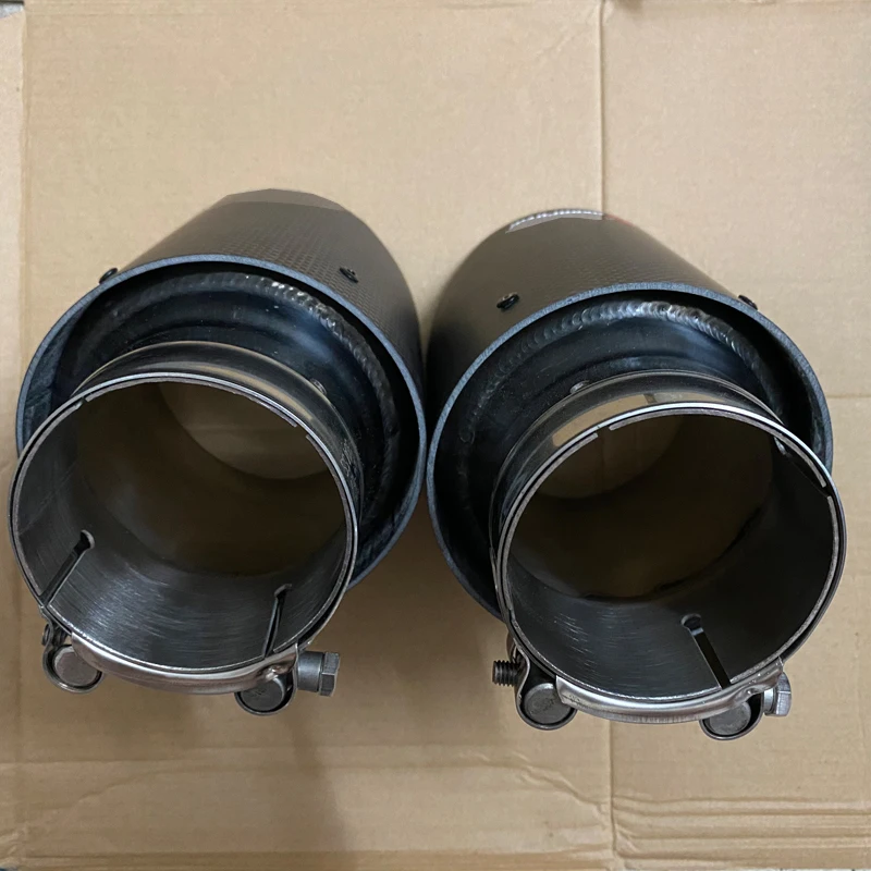 Наконечник Выхлопной Трубы OVERE Carbon Fibeer для VW Golf 7 6 MK7 Bora Scirocco аксессуары Volkswagen Polo