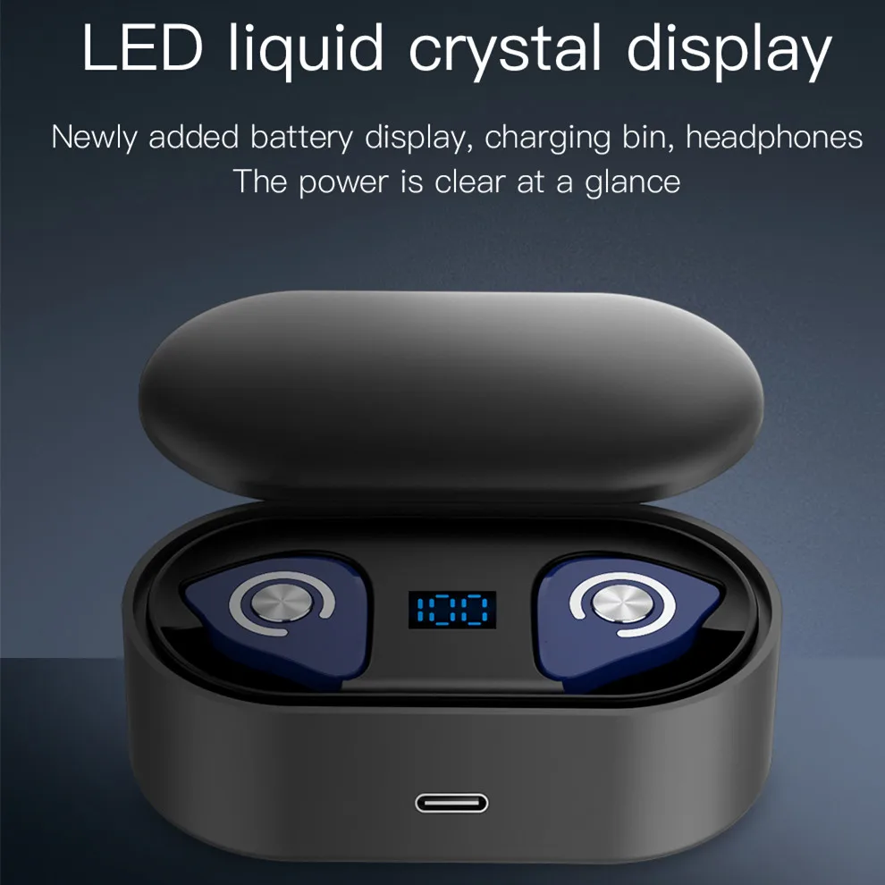 M9 TWS Bluetooth гарнитура беспроводная 8D игровая стерео настоящая Беспроводная