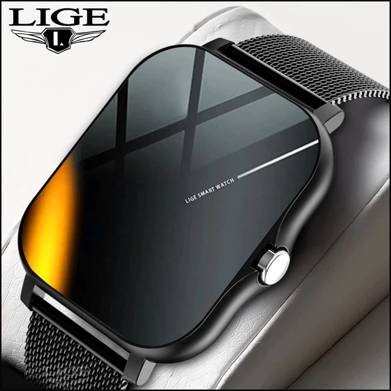 Смарт-часы LIGE женские с сенсорным экраном 2021 дюйма и Bluetooth | Электроника