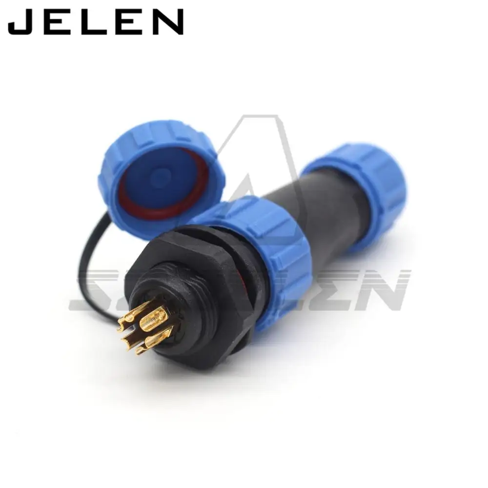 6 контактный водонепроницаемый разъем SP13 авиационный светодиодный пластиковые