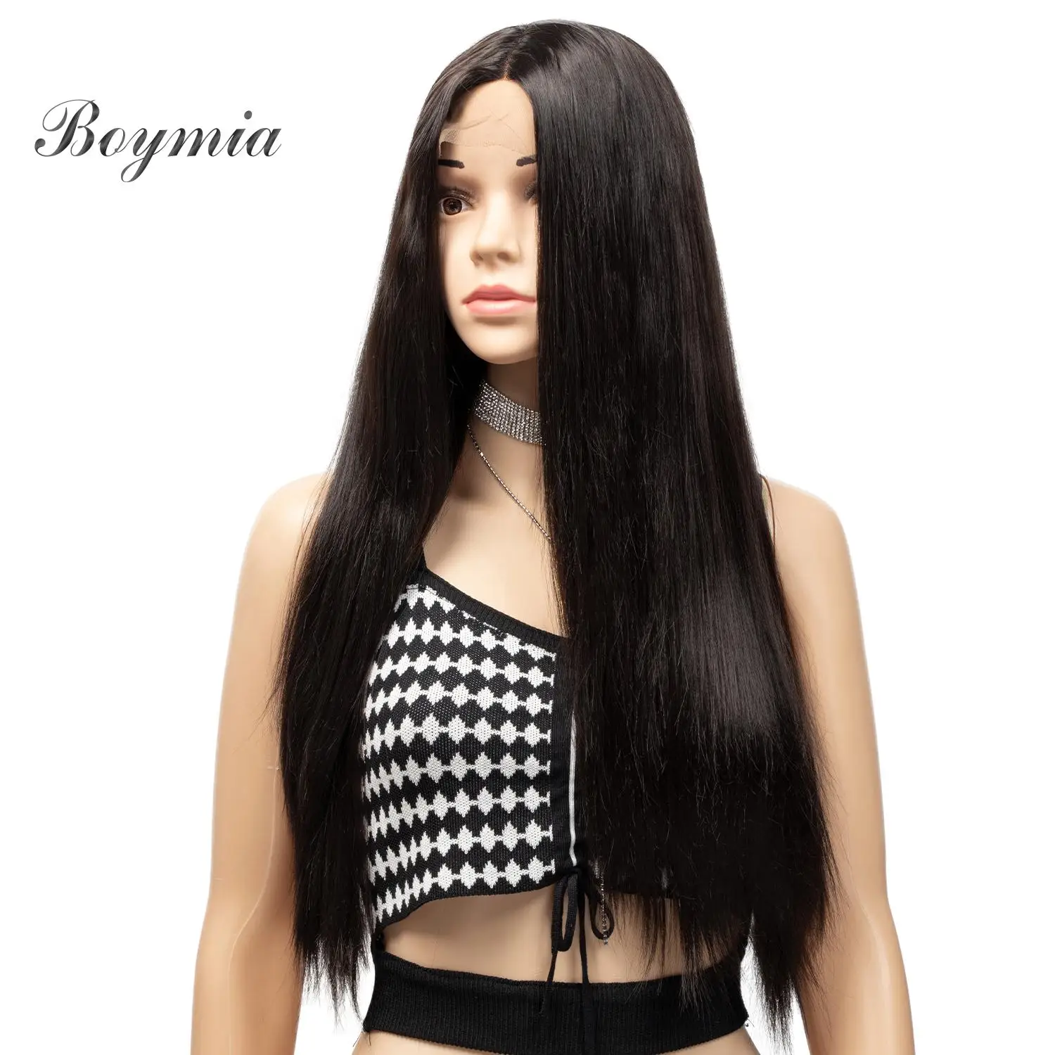 Black White Women's Wigs