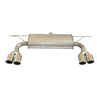 automobile exhaust muffler system for f30