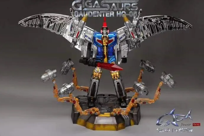 Gigapower GP HQ-05R HQ05R Gaudenter Swoop Blue Chrome Version Transformation Action Figure | Игрушки и хобби