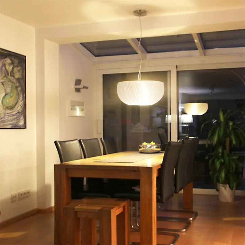 Минималистичная Подвесная лампа в скандинавском стиле форме желе креативная для