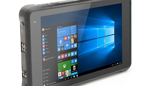 

Good Price rugged tablet computer 8 inch rugged tablet with barcode scanner optional