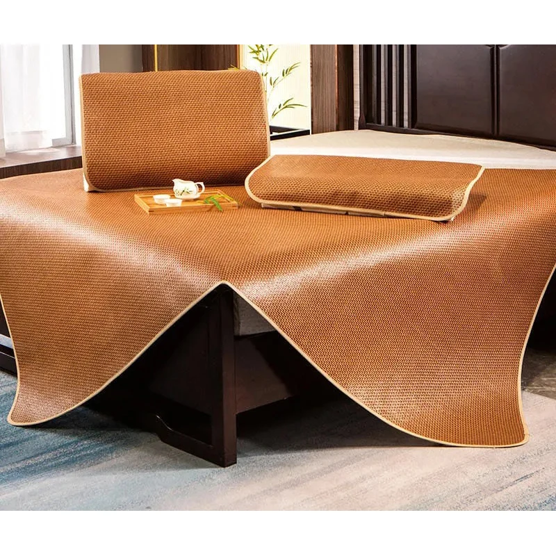 WOSTAR бамбуковая матрас из ротанга летние крутые удобные дышащие спальные коврики