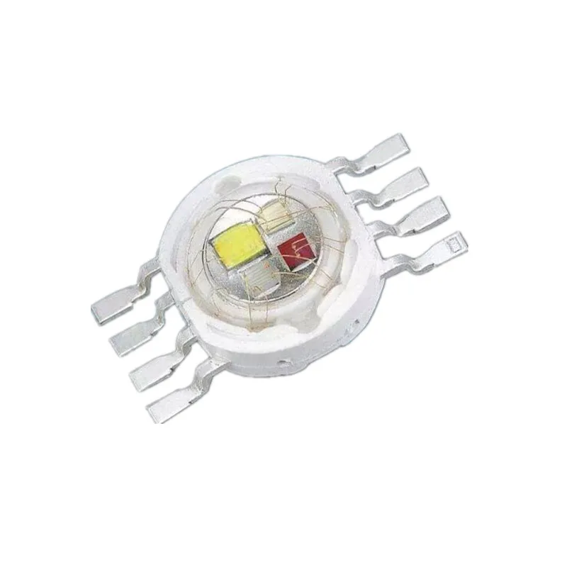 

Светодиодная RGBW лампа высокой мощности, 50 шт., 4 Вт, красный, зеленый, синий, белый/теплый белый, восемь контактов, 350mA EPI LED S 30mil, бесплатная дост...